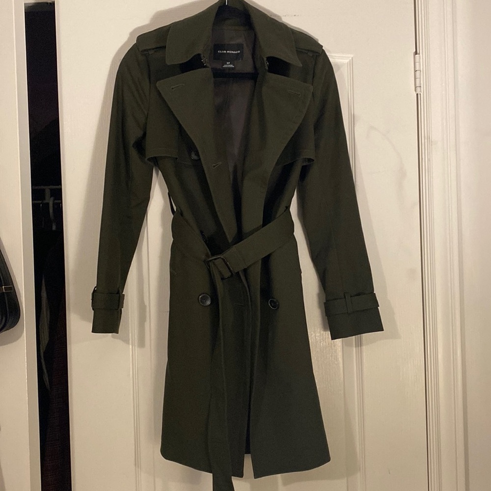 Club Monaco trench coat